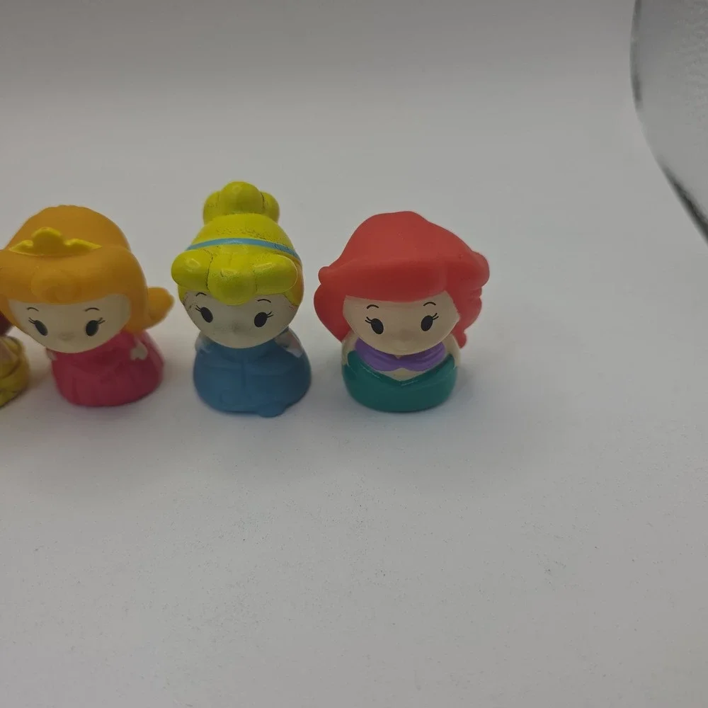 Disney Princess Finger Puppets Set of 5 Ariel Belle Jasmine Cinderella Aurora